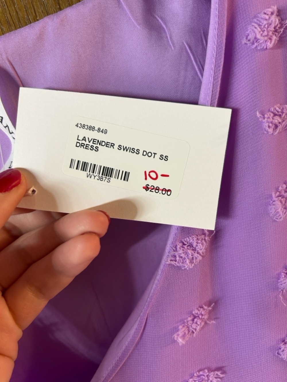 Zenana Outfitters Large Lavender V-Neck Dress - Picture 6 of 11